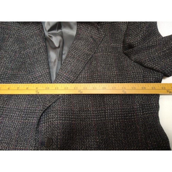CHRISTAIN‎ DIOR MONSIEUR LINED MENS SPORT COAT BLAZER, 2 BUTTON, CHEST SZ 42 - Picture 10 of 10